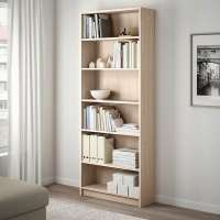 Стеллаж Билли 01 80*28*202 (510034) 80*28*202 см, Бежевый   Фиеста в наличии