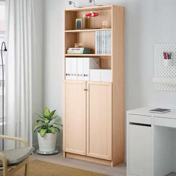 Стеллаж Билли 23  80*30*202 (616013) 80*30*202 см, Розовый   Фиеста в наличии