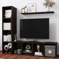 Стеллаж Билли 25 (710980) 185*39*147 см, Коричневый   Фиеста в наличии