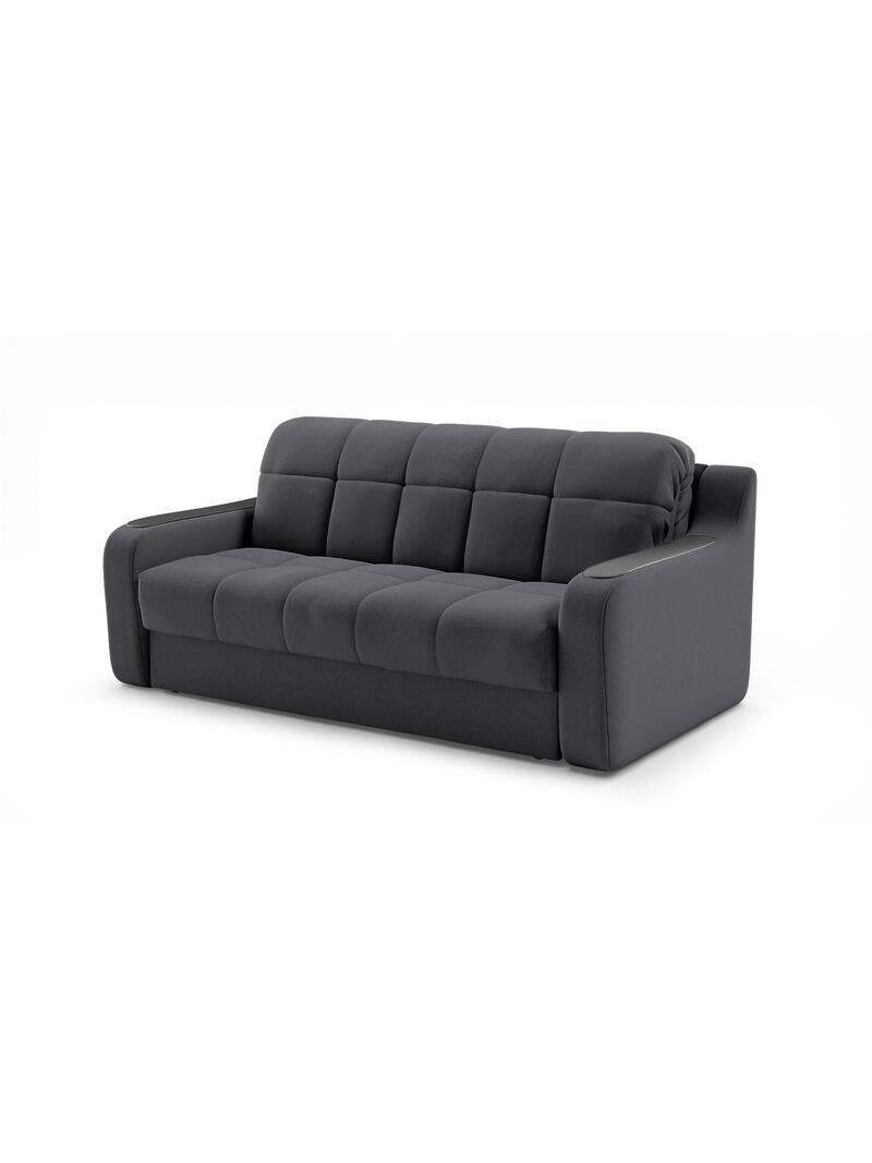 Диван Глория Лайт 180 Vivaldi 08 / Венге (131983) 214*105*88 см, серый Велюр Аккордеон Фиеста в наличии