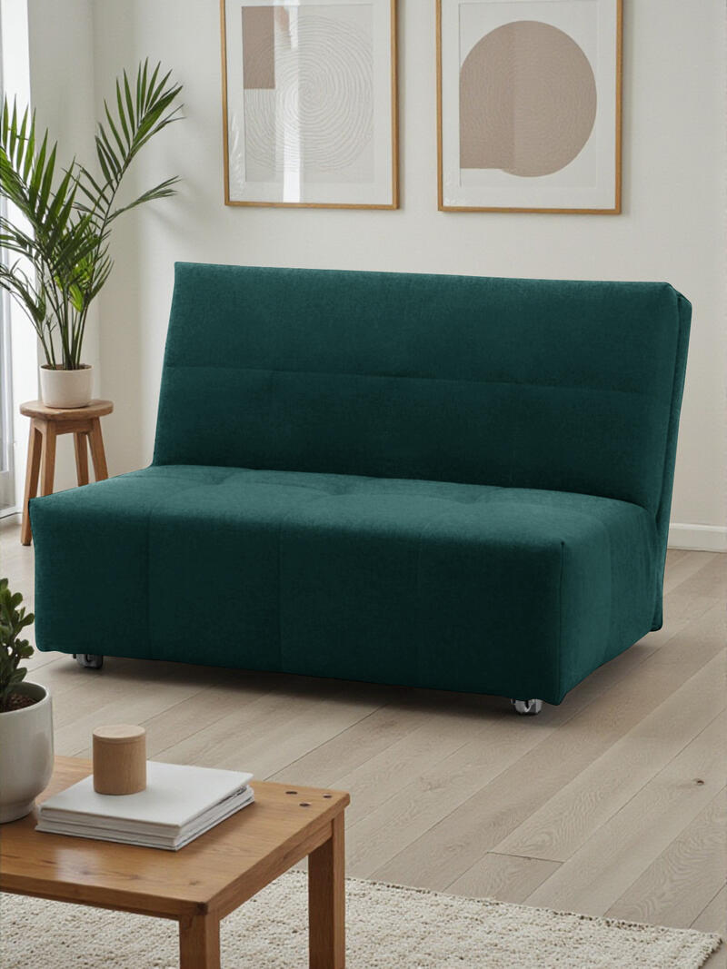 Диван Орсо Лайт Velutto 20 185*105*88 см, Зеленый Велютто Аккордеон Фиеста