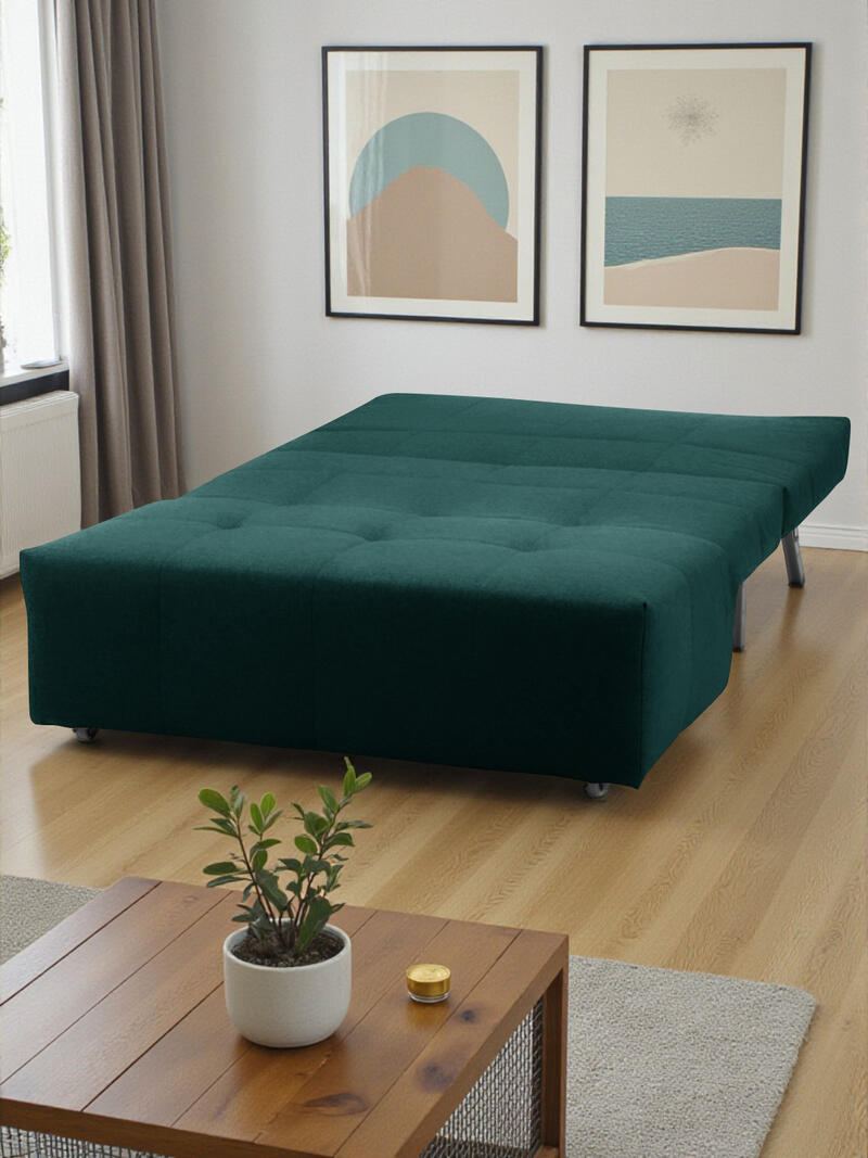 Диван Орсо Лайт Velutto 20 185*105*88 см, Зеленый Велютто Аккордеон Фиеста