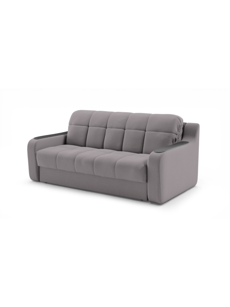 Диван Тифани Velutto 19 156*115*95 см, Серый Велютто Аккордеон Фиеста