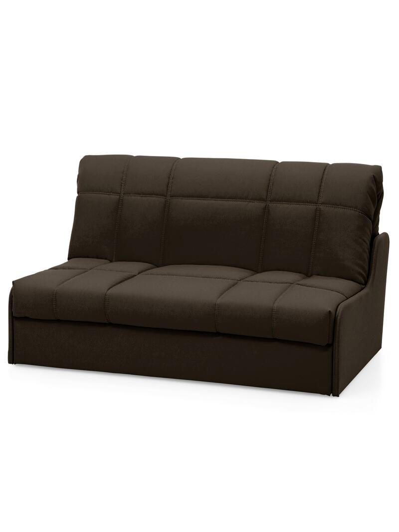 Диван Виа 8 Лайт Velutto 24 131*105*88 см, Коричневый Велютто Аккордеон Фиеста