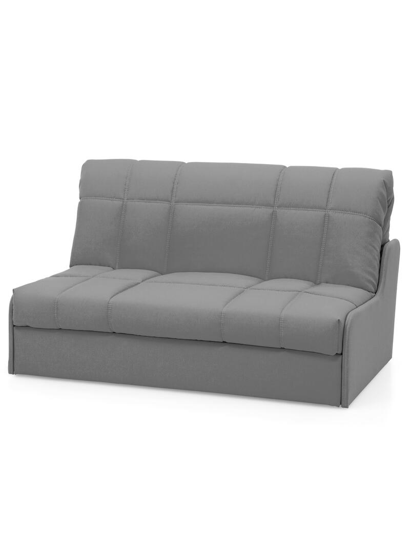 Диван Виа 8 Лайт Velutto 52 131*105*88 см, Серый Велютто Аккордеон Фиеста