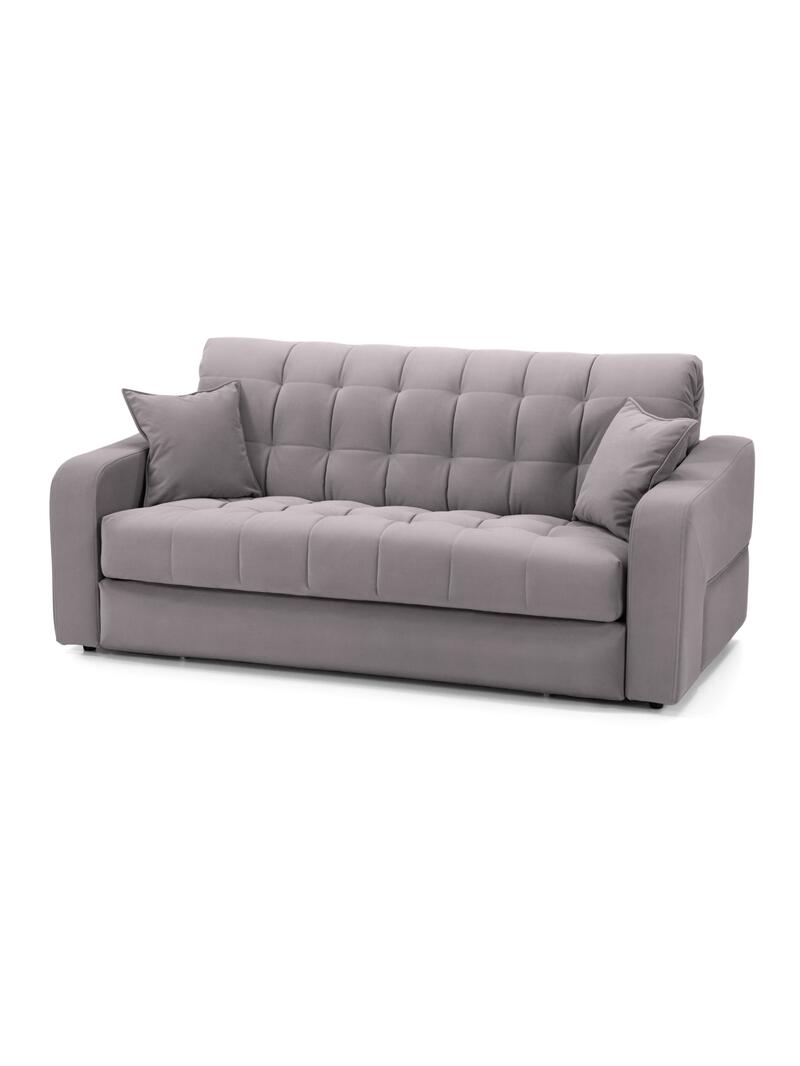 Диван Корал Некст Velutto 19 176*115*95 см, Серый Велютто Аккордеон Фиеста