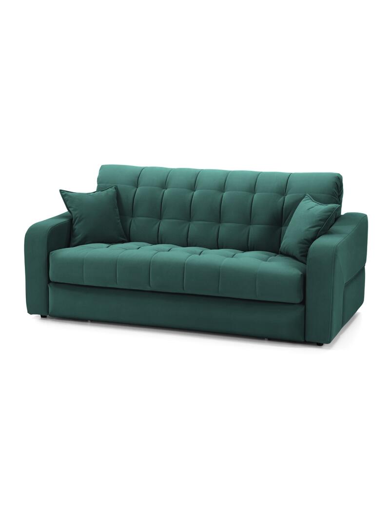 Диван Корал Некст Velutto 20 176*115*95 см, Зеленый Велютто Аккордеон Фиеста
