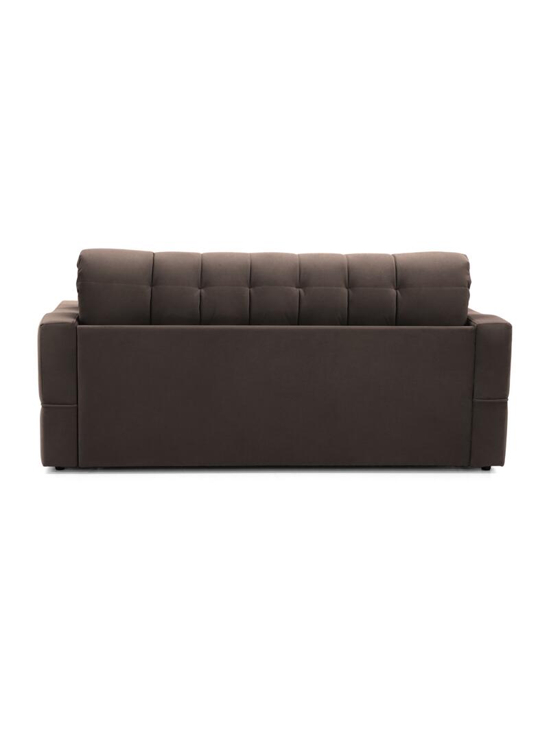 Диван Корал Некст Velutto 24 216*115*95 см, Коричневый Велютто Аккордеон Фиеста