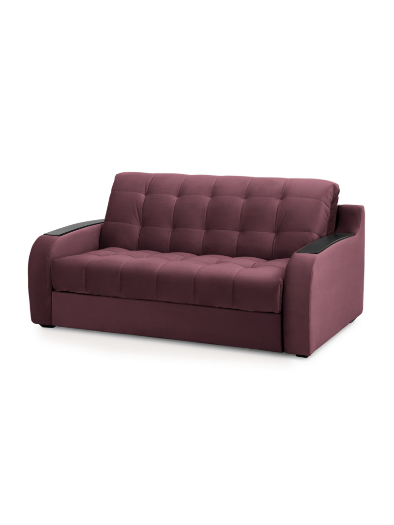 Диван Тифани Некст Velutto 15 176*115*95 см, Бордовый Велютто Аккордеон Фиеста