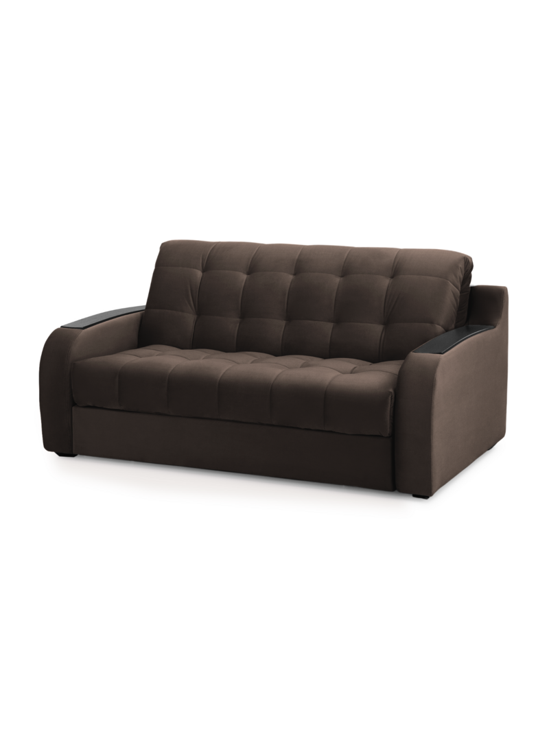 Диван Тифани Некст Velutto 24 191*115*95 см, Коричневый Велютто Аккордеон Фиеста