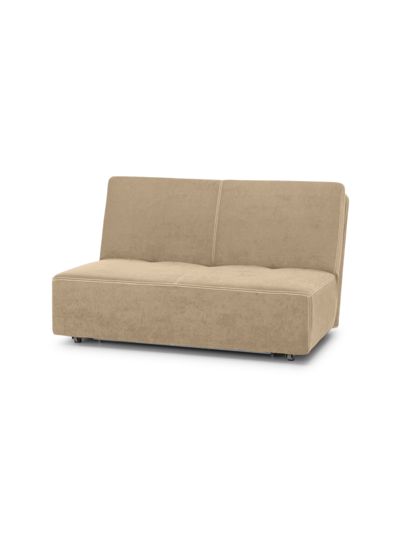Диван Лорт Velutto 02 122*100*86 см, Бежевый Велютто Аккордеон Фиеста
