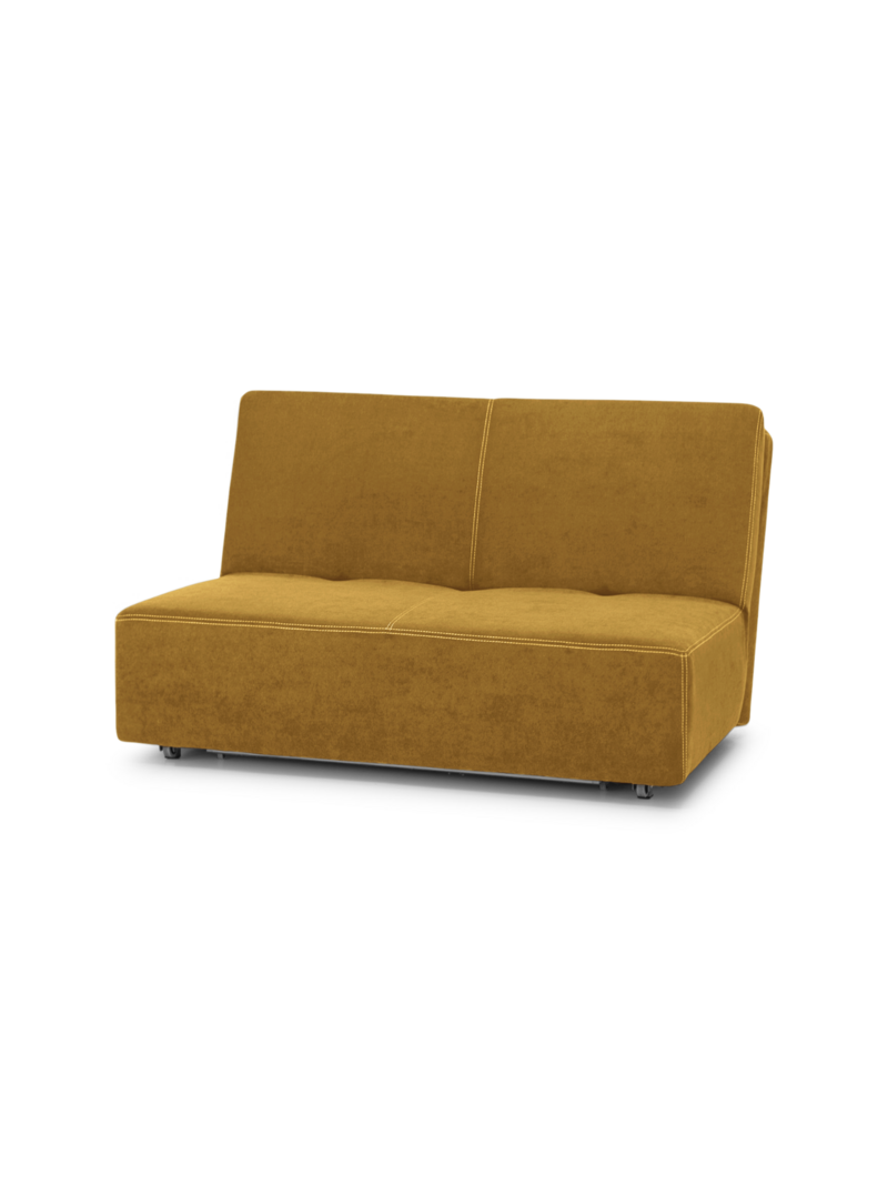 Диван Лорт Velutto 56 182*100*86 см, Желтый Велютто Аккордеон Фиеста