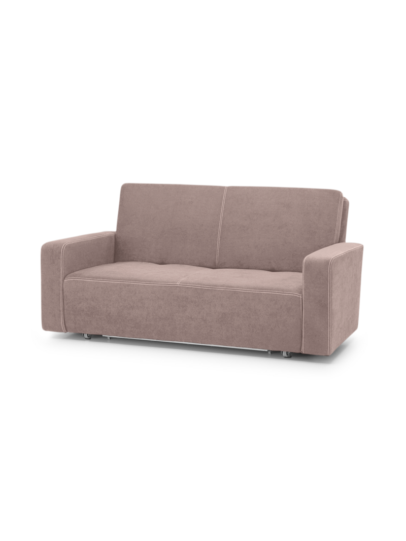 Диван Роин Velutto 37 187*100*86 см, Розовый Велютто Аккордеон Фиеста