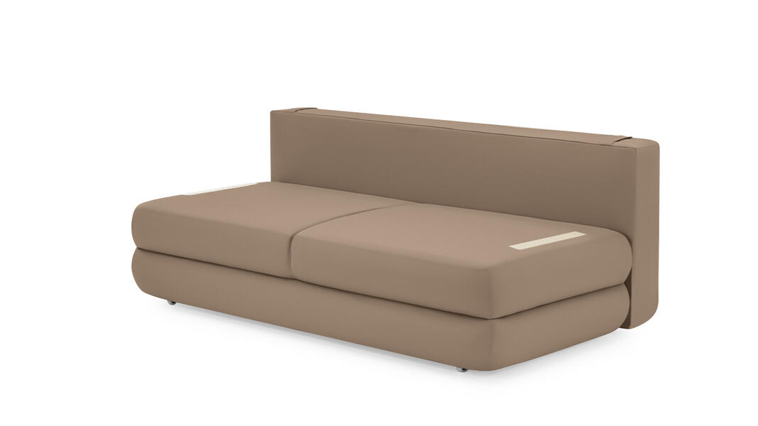 Диван Титан Vivaldi 20 190*110*90 см, Коричневый  Еврокнижка Фиеста