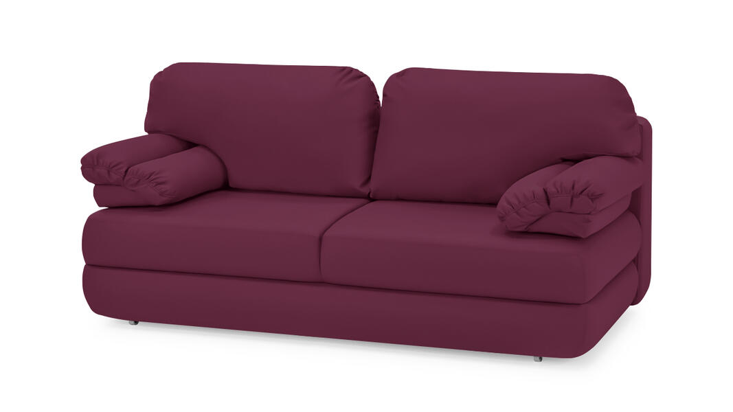 Диван Титан Vivaldi 35 190*110*90 см, Фиолетовый Велюр Еврокнижка Фиеста