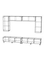 Порту 13 Белая МДФ (712227) 300*200*43 см, Белый  Распашной Фиеста в наличии