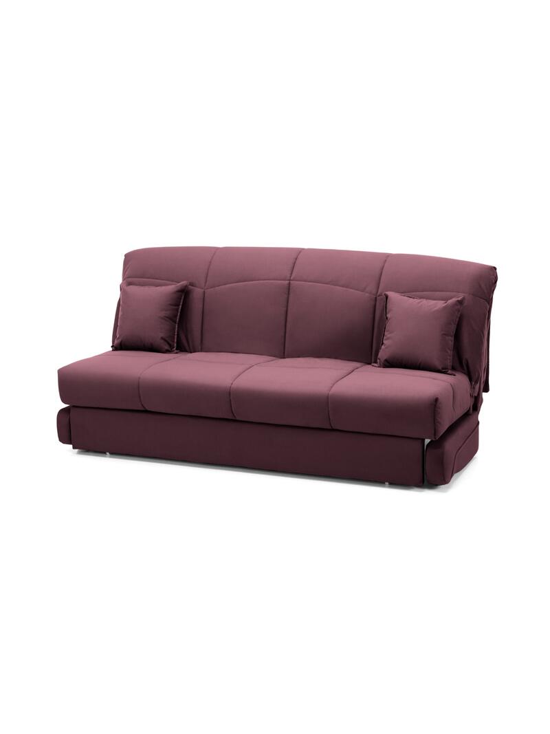 Диван Юпитер Лайт Velutto 15 185*115*95 см, Бордовый Велютто Аккордеон Фиеста