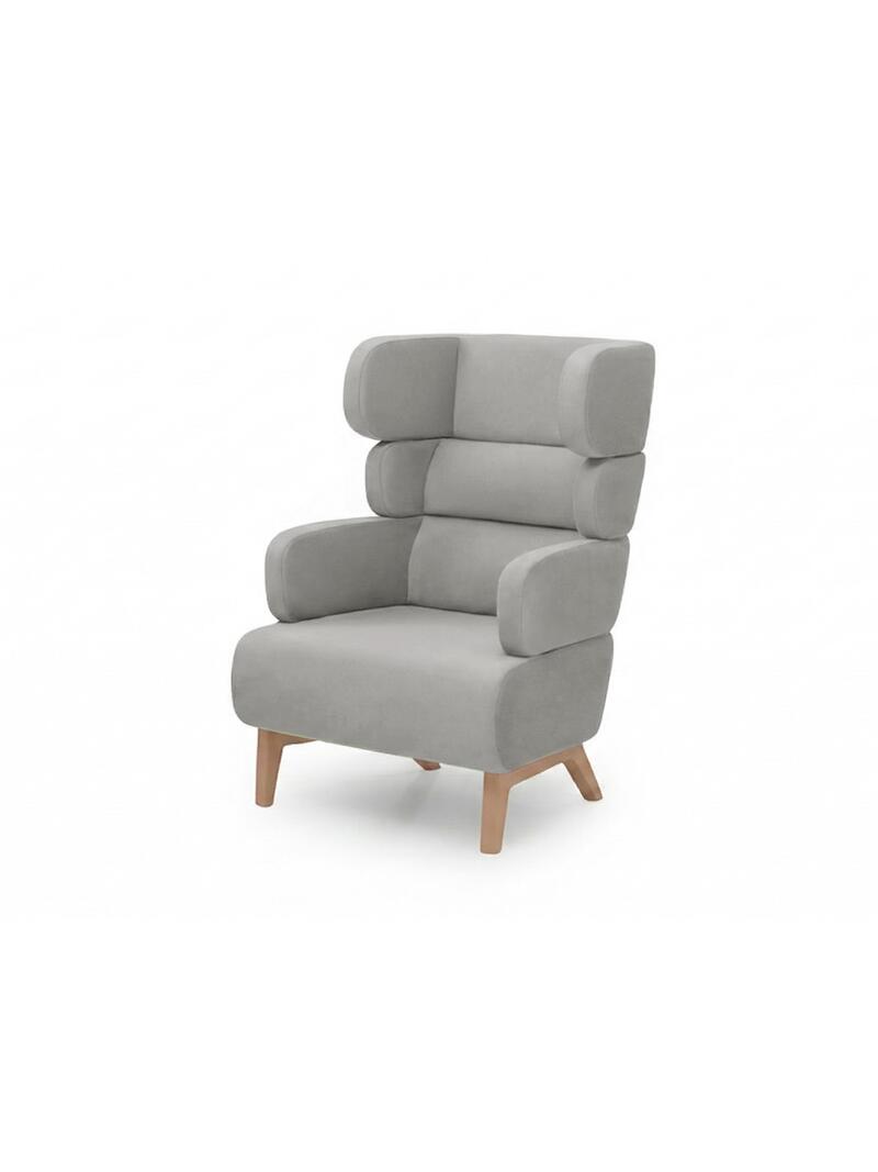 Кресло Спейс Velutto 52 85*86*114 см, Серый Велютто Нераскладной Фиеста