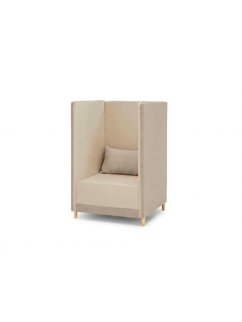 Кресло Зоун Velutto 16 88*81*137 см, Серый Велютто Нераскладной Фиеста