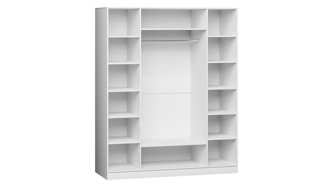 Шкаф-купе Беатриче Белый Фасадный 0101  220*45*240 