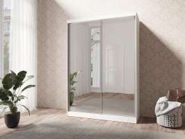 Шкаф-купе Дейция Белый Фасадный 0101  80*60*210 