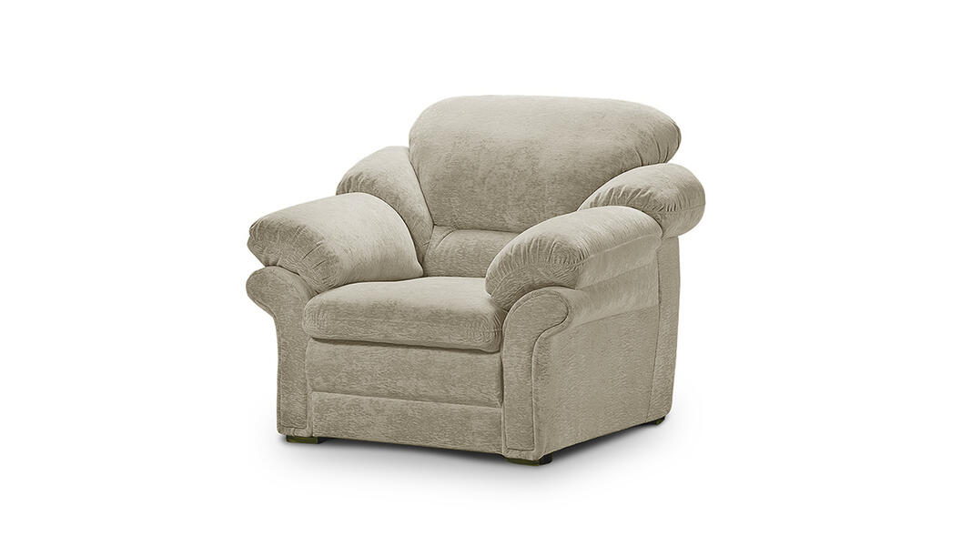 Кресло Нодус Vivaldi 05 122*104*98 см, Коричневый Велюр Нераскладной Фиеста