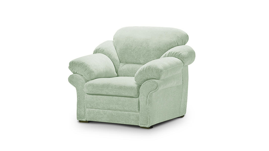 Кресло Нодус Vivaldi 09 122*104*98 см, Зеленый Велюр Нераскладной Фиеста