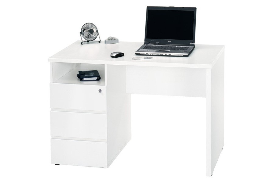 Компьютерный стол 9 Белый 101 110*65*75 см, Белый   Фиеста