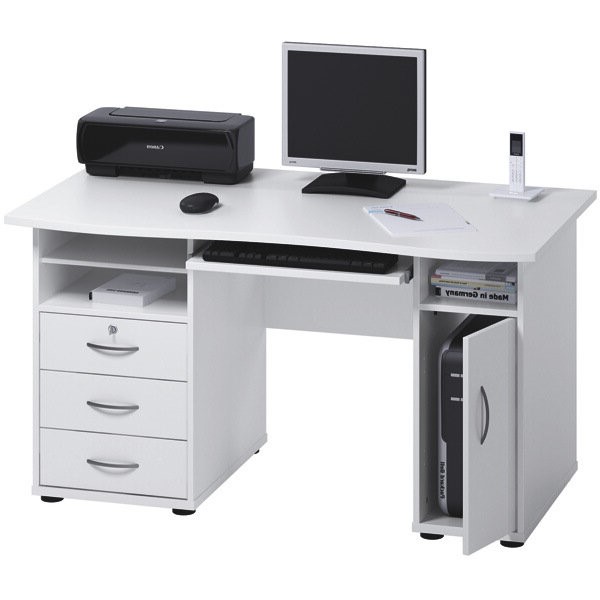 Компьютерный стол 29 Белый 101 131*74*73 см, Белый   Фиеста