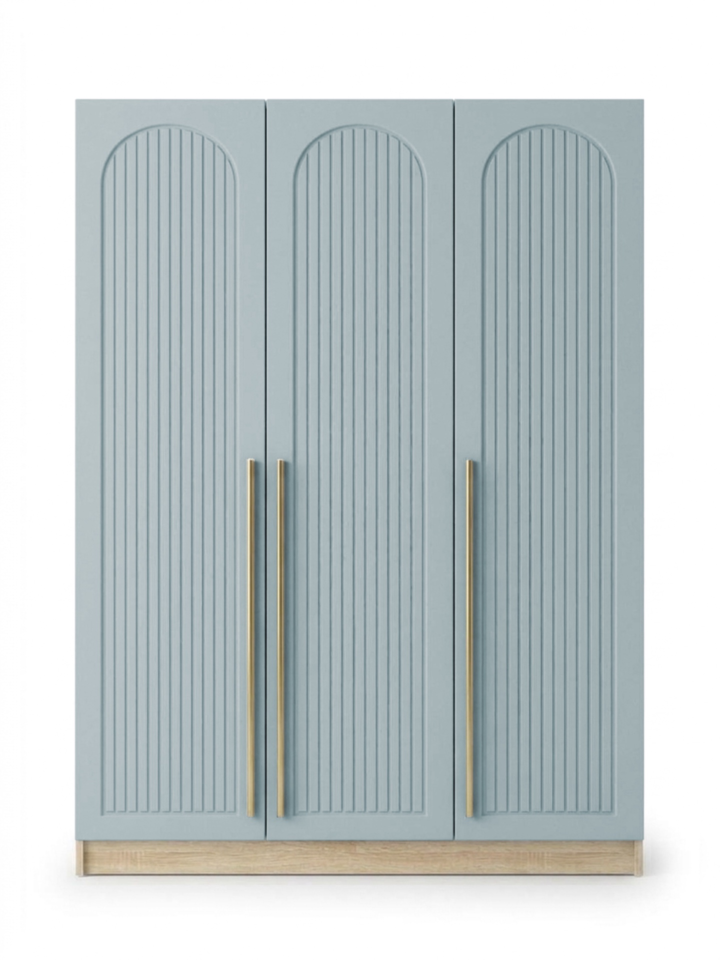 Шкаф Аркейн 3-д МДФ (Лайн вереск / Дуб Сонома Светлый)  120*50*260 