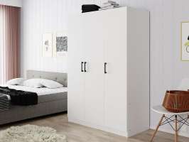 Распашной шкаф Бьянка 3 Белый 101  160*60*210 