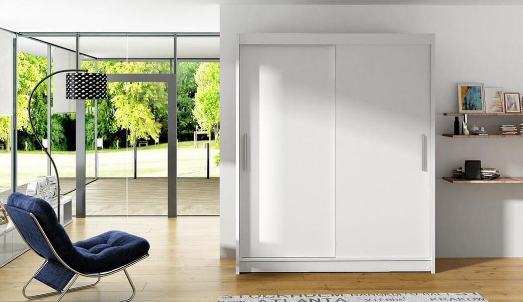 Шкаф-купе Дания 2 Белый 101  220*45*240 