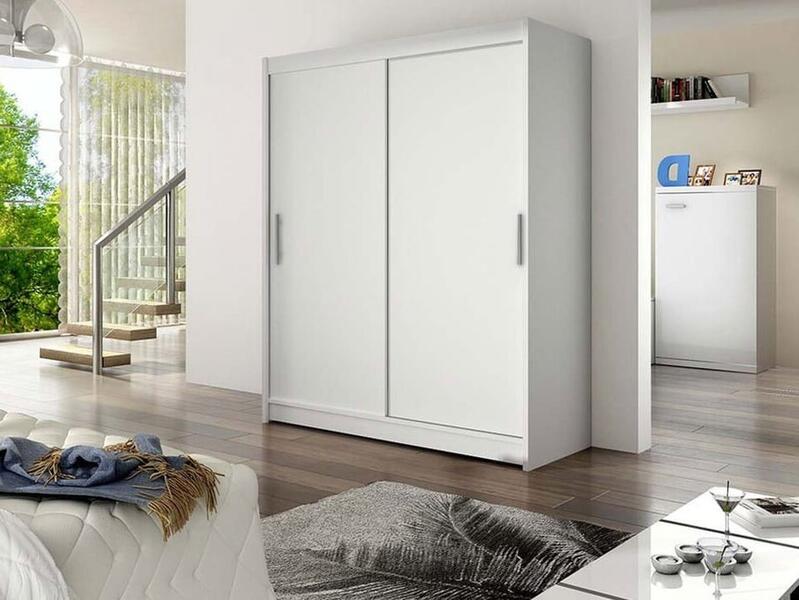 Шкаф-купе Дания 2 Белый 101  260*50*250 