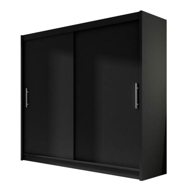 Шкаф-купе Дания 2 Черный 190  250*60*230 