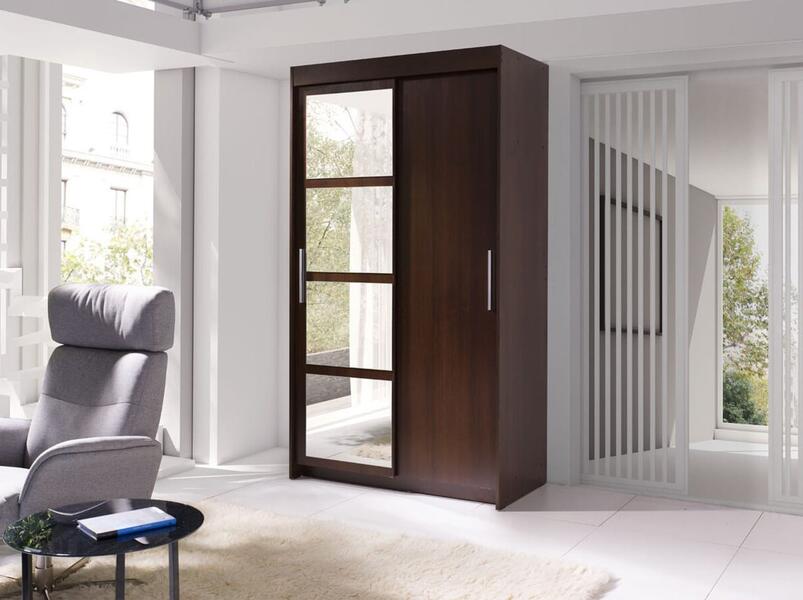 Шкаф-купе Жоржина 2 Венге 854  110*45*220 