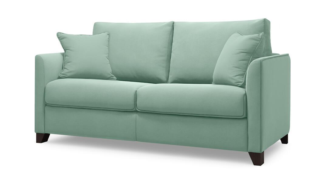 Диван Лион Vivaldi 09 157*90*90 см, Зеленый Велюр Нераскладной Фиеста