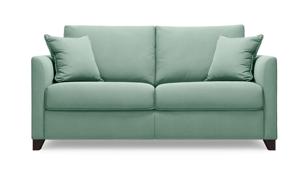 Диван Лион Vivaldi 09 157*90*90 см, Зеленый Велюр Нераскладной Фиеста