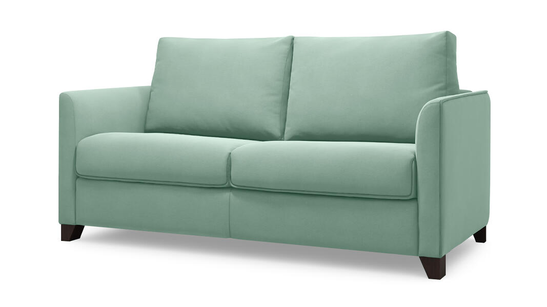 Диван Лион Vivaldi 09 187*90*90 см, Зеленый Велюр Нераскладной Фиеста