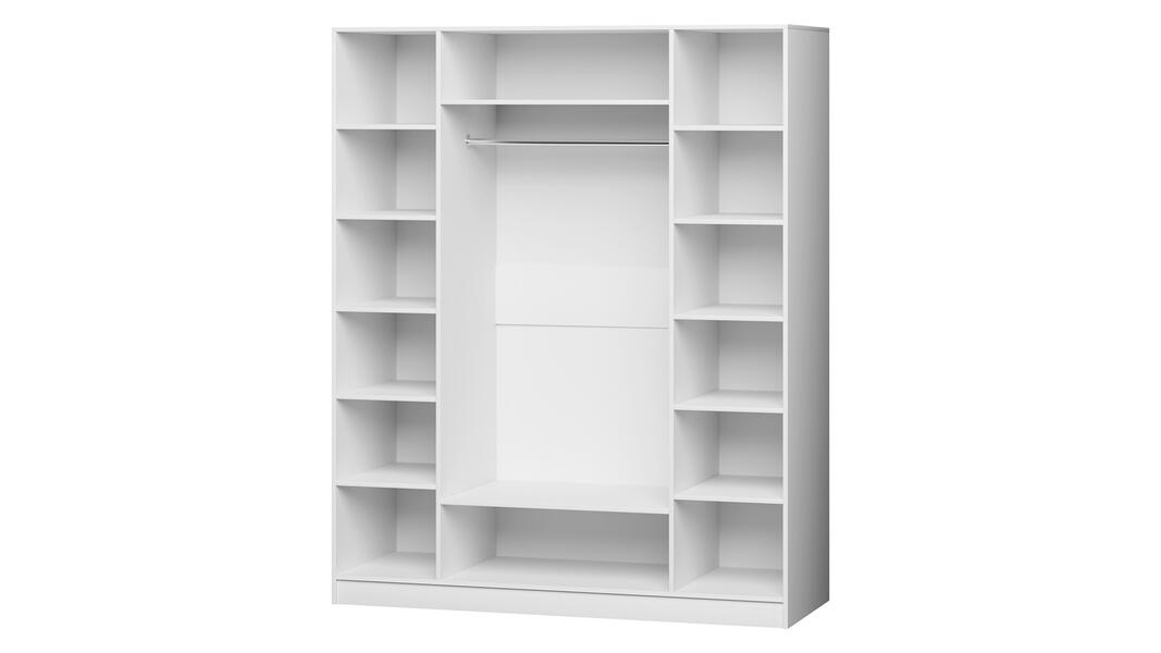 Шкаф-купе Каре 3 Белый 101  260*60*220 