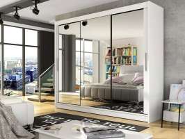 Шкаф-купе Каре 3 Белый 101  250*60*240 