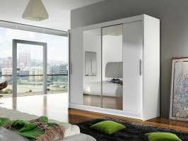 Шкаф-купе Нея 2 Белый 101  230*45*230 