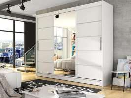 Шкаф-купе Офелия 3 Белый 101  210*60*230 