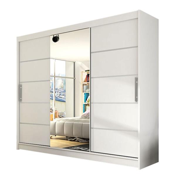 Шкаф-купе Офелия 3 Белый 101  260*60*260 