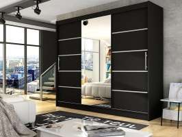 Шкаф-купе Офелия 3 Венге Цаво 3354  250*45*230 