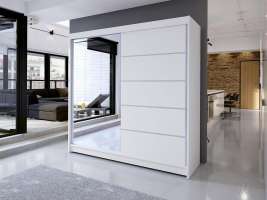 Шкаф-купе Пейтон 2 Белый 101  230*50*260 