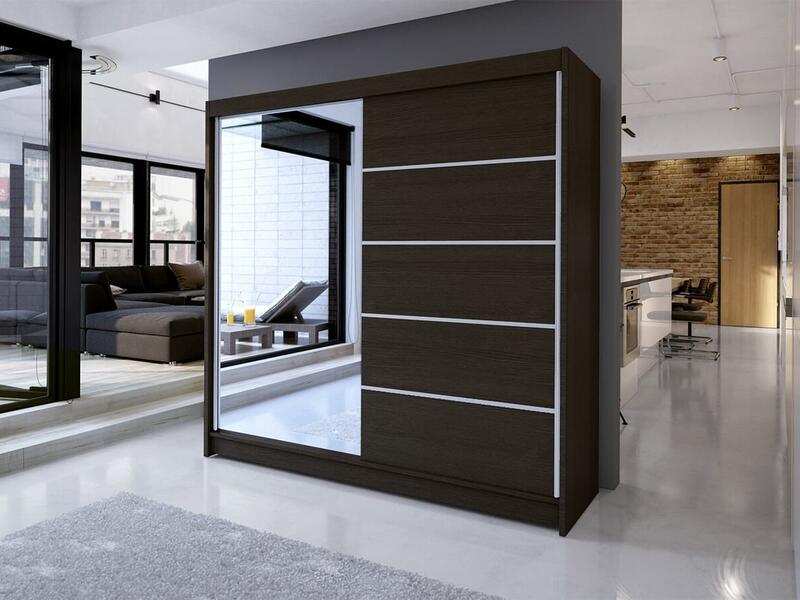 Шкаф-купе Пейтон 2 Венге Цаво 3354  230*60*260 