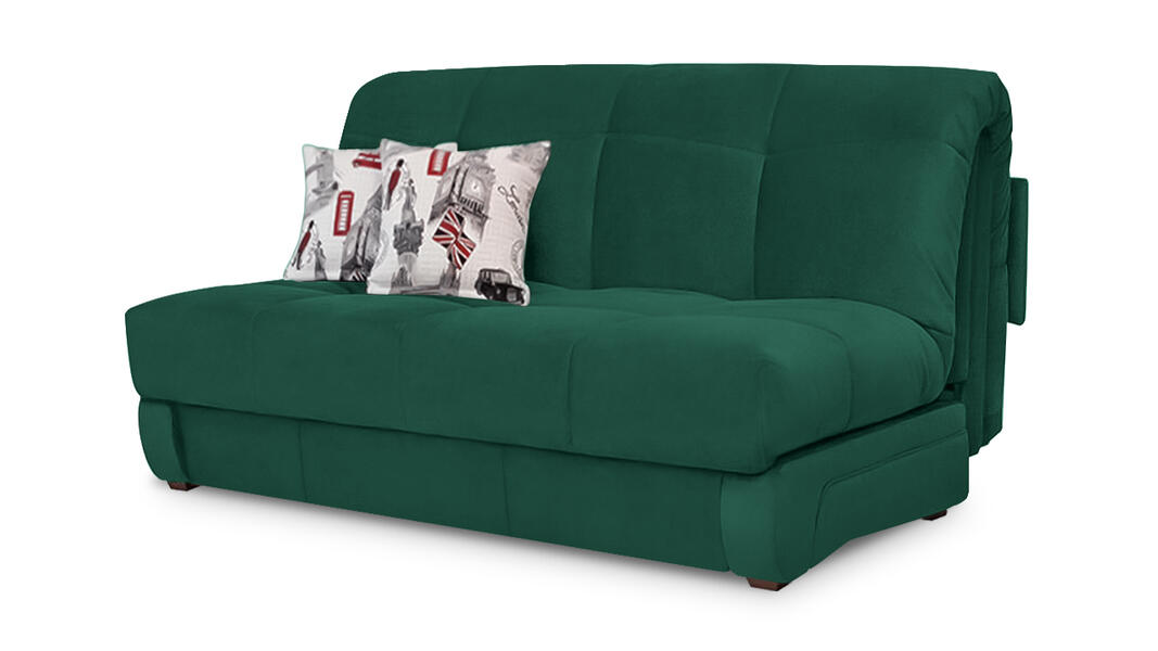 Диван Юпитер Vivaldi 11 185*115*95 см, Зеленый  Аккордеон Фиеста