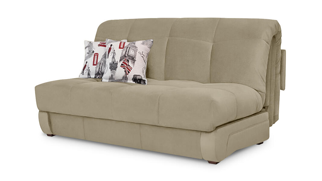 Диван Юпитер Vivaldi 21 160*115*95 см, Коричневый Велюр Аккордеон Фиеста